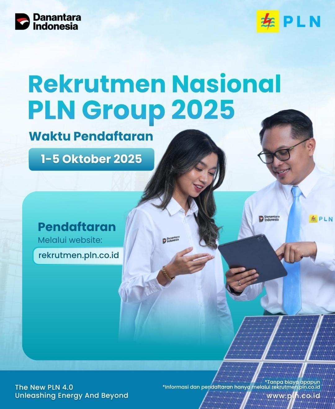 Rekrutmen Nasional PT PLN (Persero) Group 2025  <b>(PLN)</b>