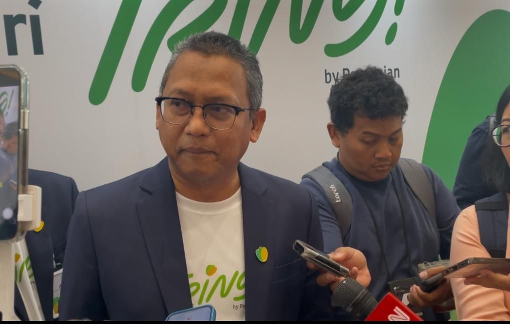 Direktur Utama Pegadaian Damar Latri Setiawan <b>(Ntvnews.id-Muslimin Trisyuliono)</b>