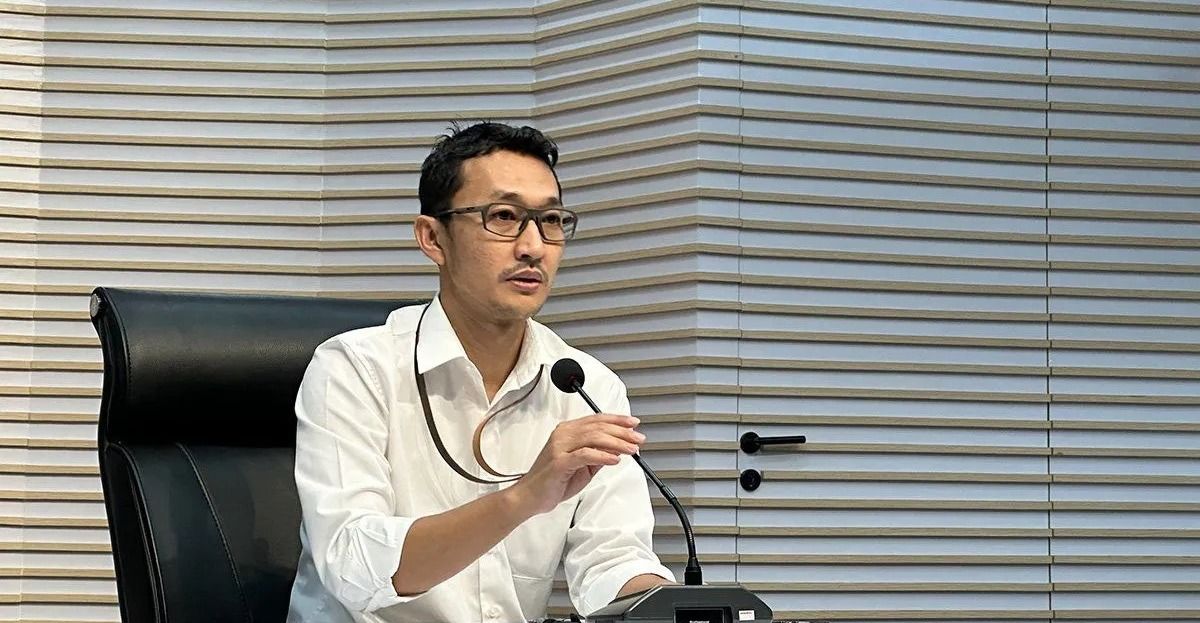 Juru Bicara Komisi Pemberantasan Korupsi Budi Prasetyo saat memberikan keterangan di Gedung Merah Putih KPK, Jakarta, Rabu, 27 Agustus 2025. ANTARA/Rio Feisal/aa. <b>(Antara)</b>
