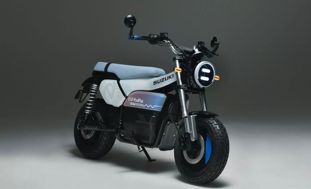 Suzuki e-VanVan. (Foto: Istimewa via Carscoops)