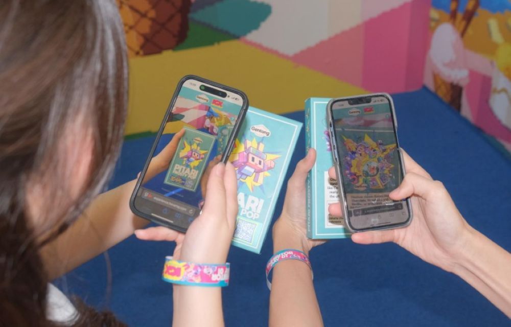 Kolaborasi Gentong Ice Cream dan HOVARLAY mencuri perhatian di IGX 2025. (Foto: Dok/Istimewa)