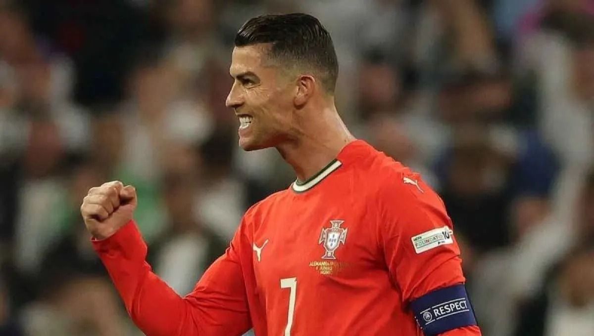 Ilustrasi. Ekspresi pemain Portugal Cristiano Ronaldo saat melawan Jerman pada semifinal UEFA Nations League di Allianz Arena, Munich, Jerman, Rabu, 4 Juni 2025. Portugal melaju ke final usai menundukkan Jerman 2-1. (ANTARA FOTO/Xinhua/Philippe Ruiz/ <b>(Antara)</b>