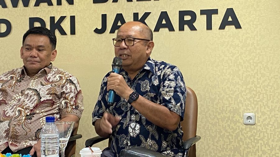 Anggota DPRD DKI Jakarta Pantas Nainggolan. <b>(NTVNews.id)</b>