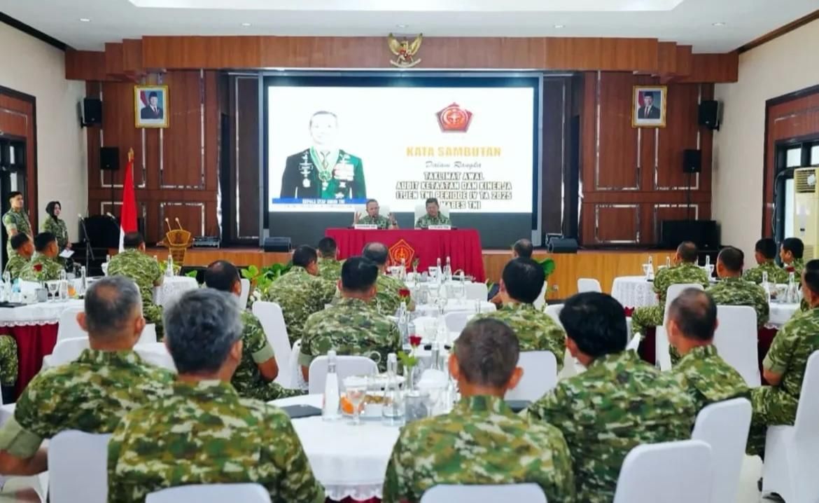 Taklimat Awal Audit Ketaatan dan Kinerja Itjen TNI Periode IV TA 2025. 