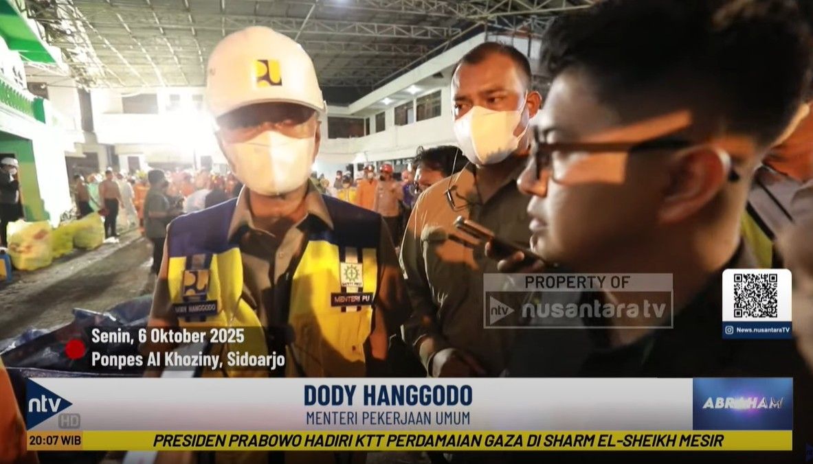 Menteri Pekerjaan Umum (PU), Dody Hanggodo.