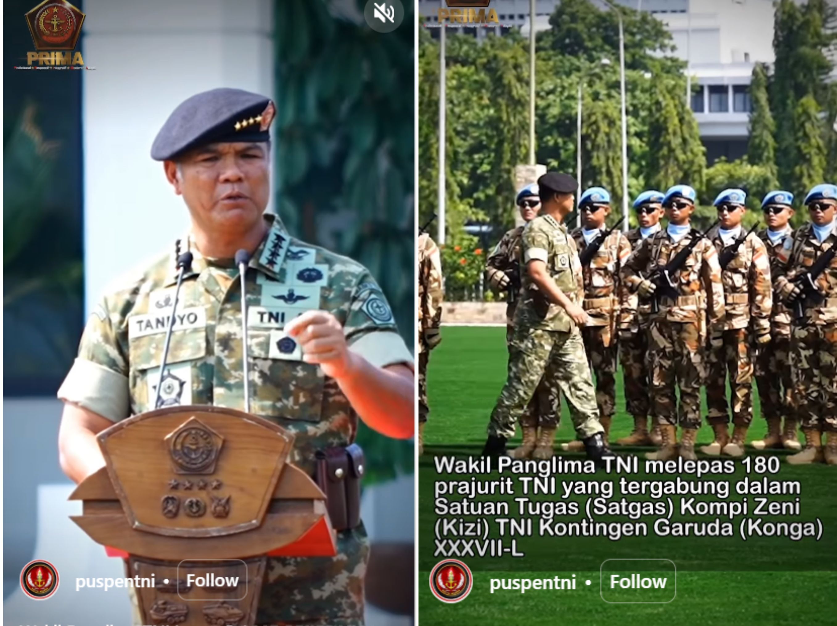 Dansatgas Kizi Minusca, Letkol Czi Septian H.S <b>(Puspen TNI IG)</b>