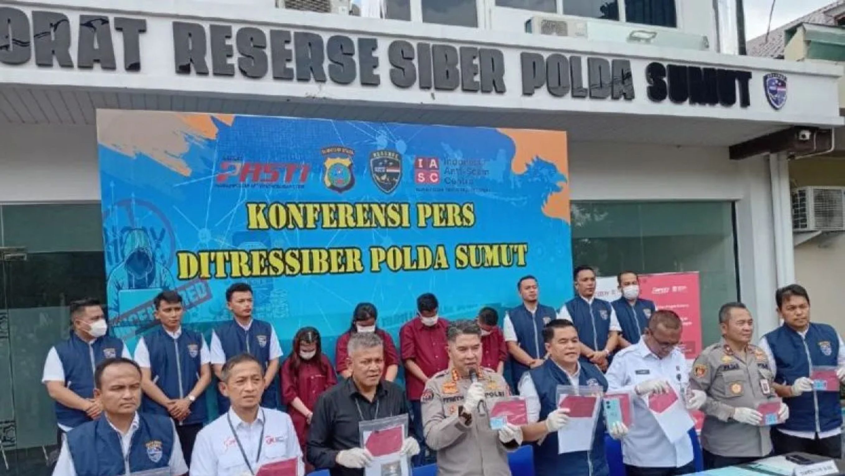 Polda Sumut dalam Kasus Penipuan Mencatut Raline Shah <b>(Antara)</b>