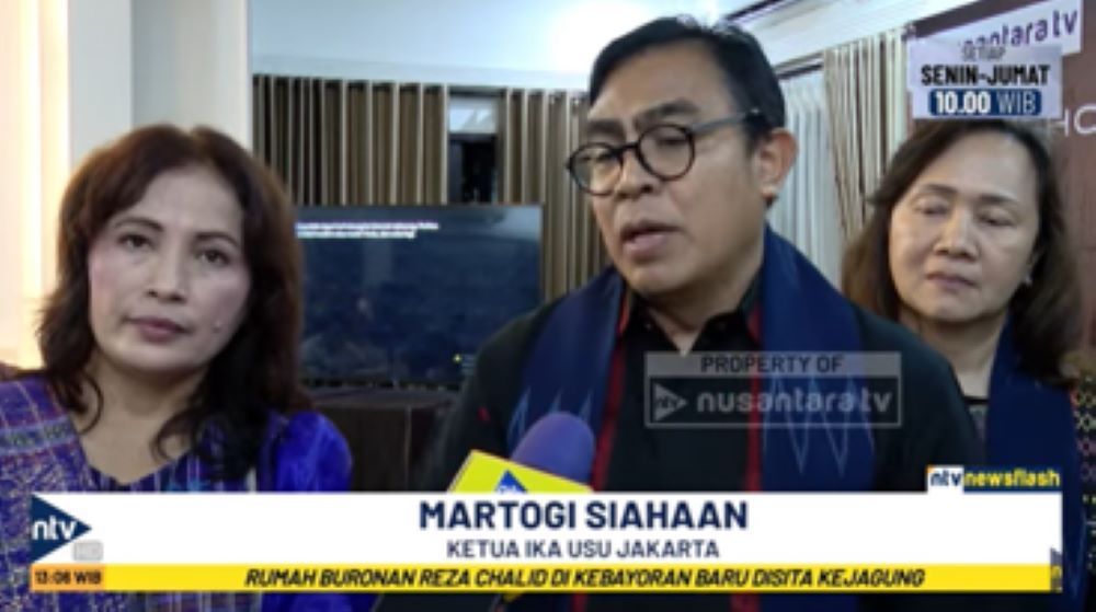 Ketua IKA USU Jakarta Martogi Siahaan