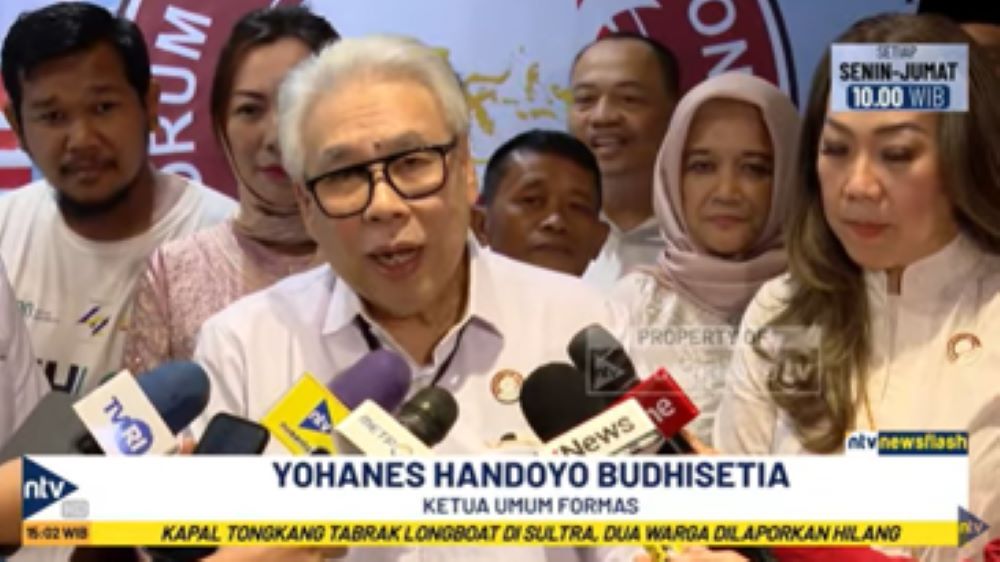 Ketua Umum FORMAS Yohanes Handoyo Budhisetia