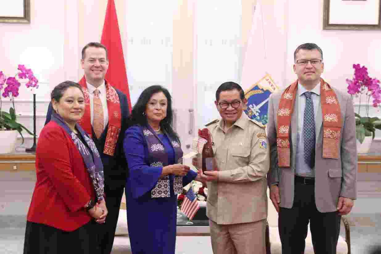 Pramono Terima Delegasi Arizona <b>(Humas Pemprov DKI)</b>