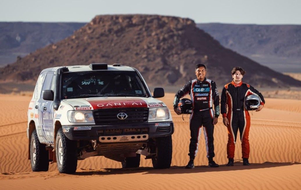Pereli Indonesia, Julian Johan (Jeje) terus mempersiapkan diri jelang Rally Dakar 2026. (Foto: Istimewa)