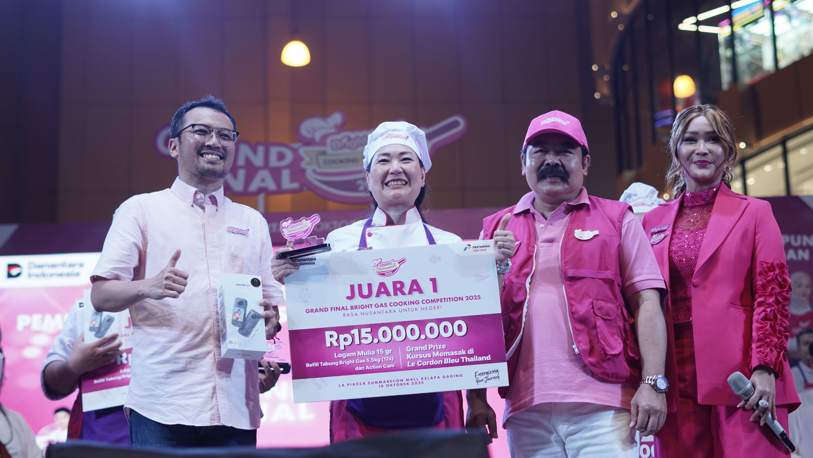 Pertamina Patra Niaga Hadirkan Inul Daratista dan Adam Suseno untuk Pecinta Bright Gas. <b>(Pertamina Patra Niaga)</b>