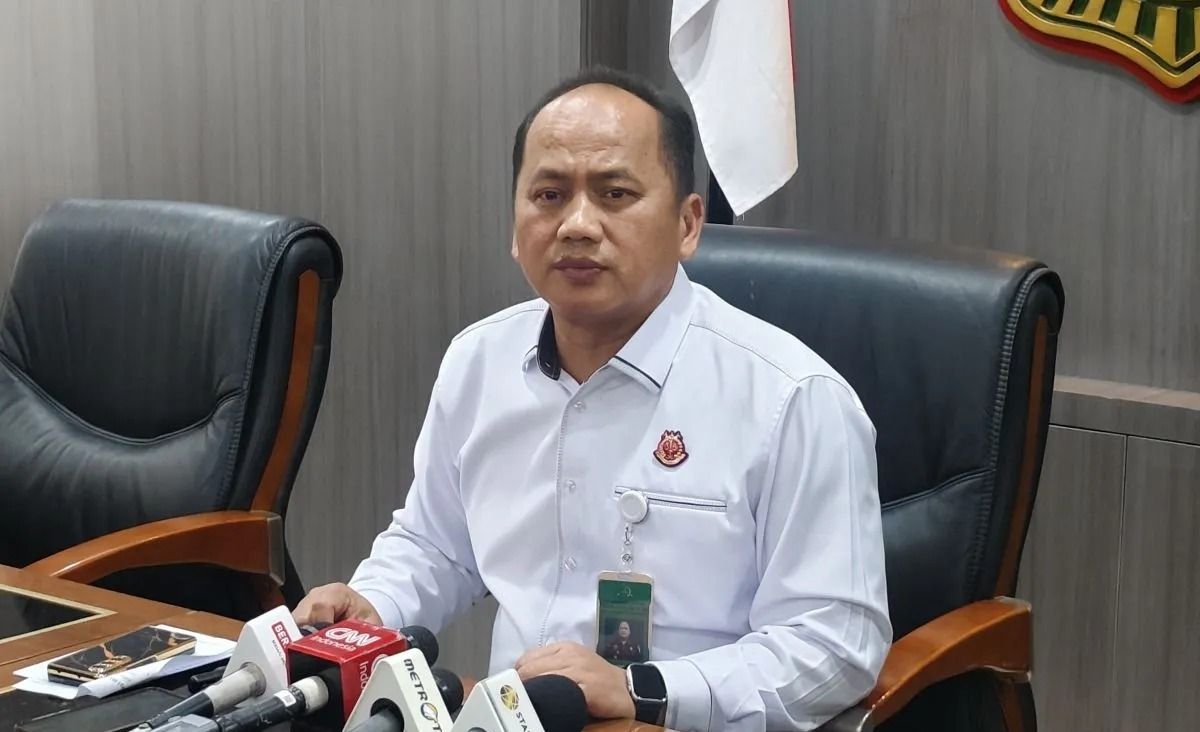 Kepala Pusat Penerangan Hukum Kejaksaan Agung Anang Supriatna di Gedung Kejaksaan Agung, Jakarta, Selasa, 21 Oktober 2025. ANTARA/Nadia Putri Rahmani <b>(Antara)</b>