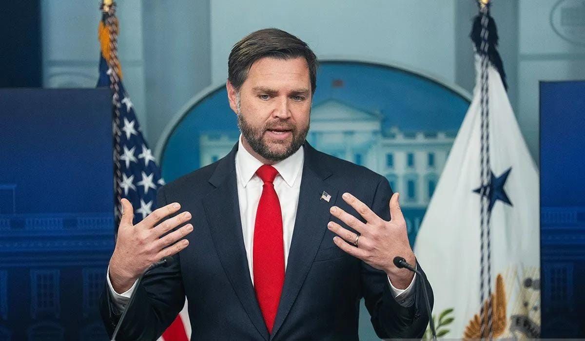 Wakil Presiden Amerika Serikat JD Vance. ANTARA/Xinhua/Hu Yousong/aa. <b>(Antara)</b>