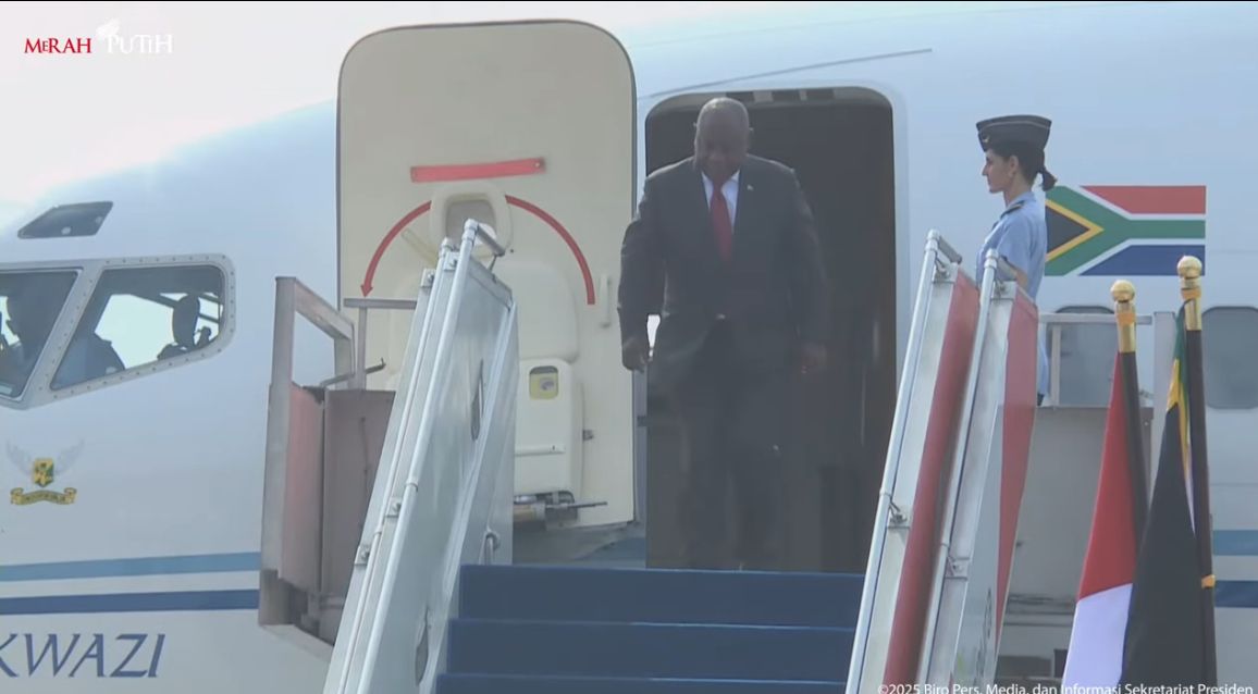 Presiden Afrika Selatan (Afsel) Cyril Ramaphosa  <b>(Istimewa)</b>