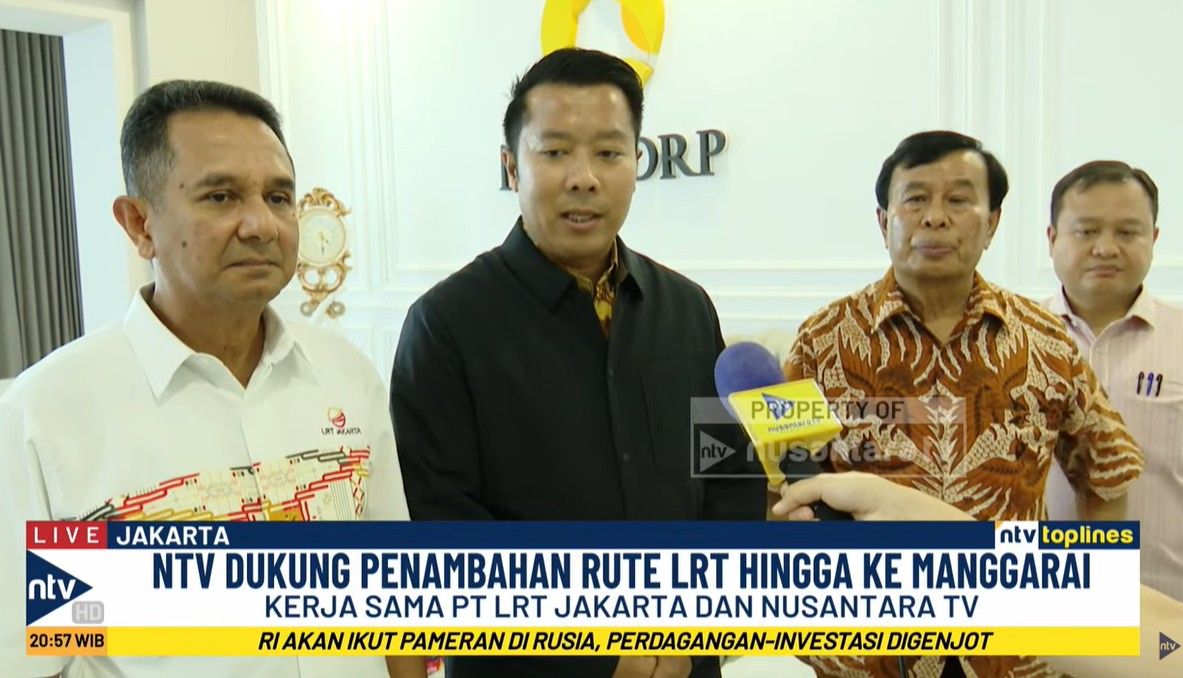 Direktur Nusantara TV, Randy Monthonaro Tampubolon.