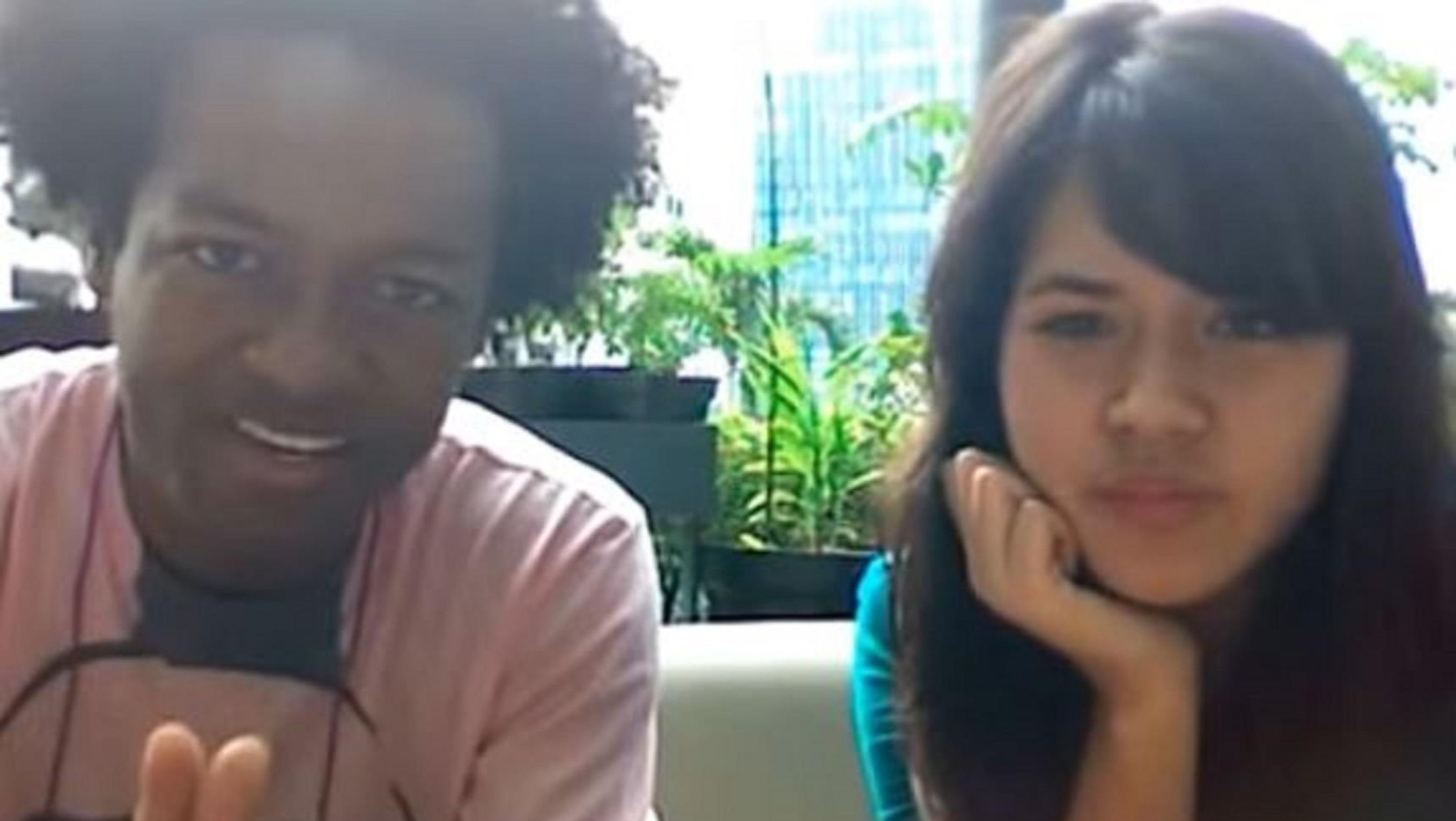 Mohammed Kamga dan Raisa <b>(YouTube)</b>