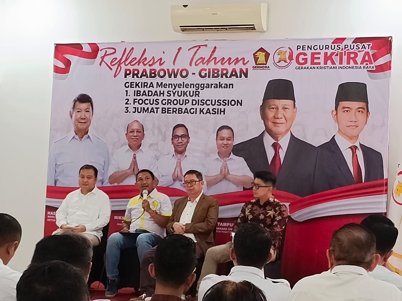 GEKIRA Gelar Refleksi Setahun Pemerintahan Prabowo–Gibran  <b>(Nusantaratv)</b>