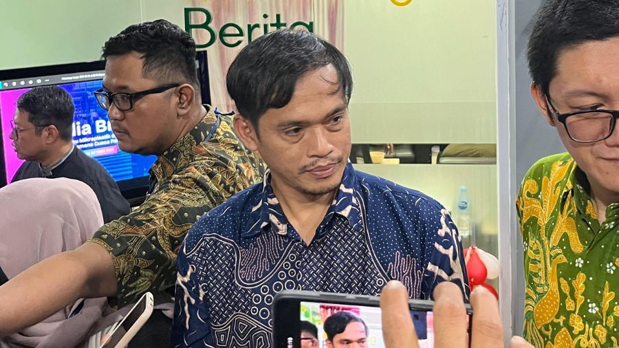 Fungsional Madya Pengamat Meteorologi dan Geofisika BMKG, Dwi Atmoko <b>(NTVNews.id/ Adiansyah)</b>