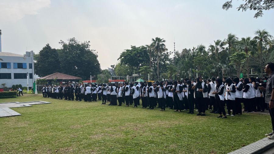 Pasukan Putih <b>(NTVNews.id/ Adiansyah)</b>