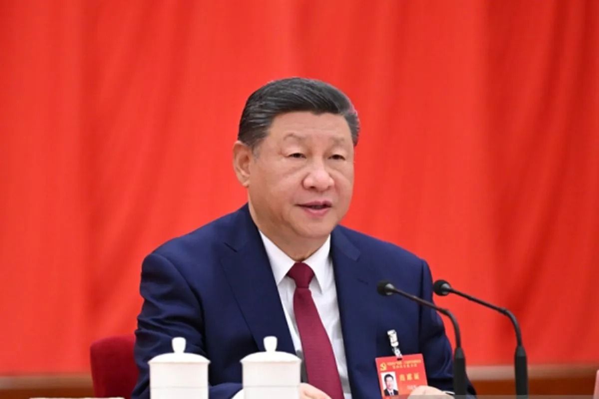Presiden China Xi Jinping (ANTARA/HO-Kementerian Luar Negeri China)  <b>(Antara)</b>