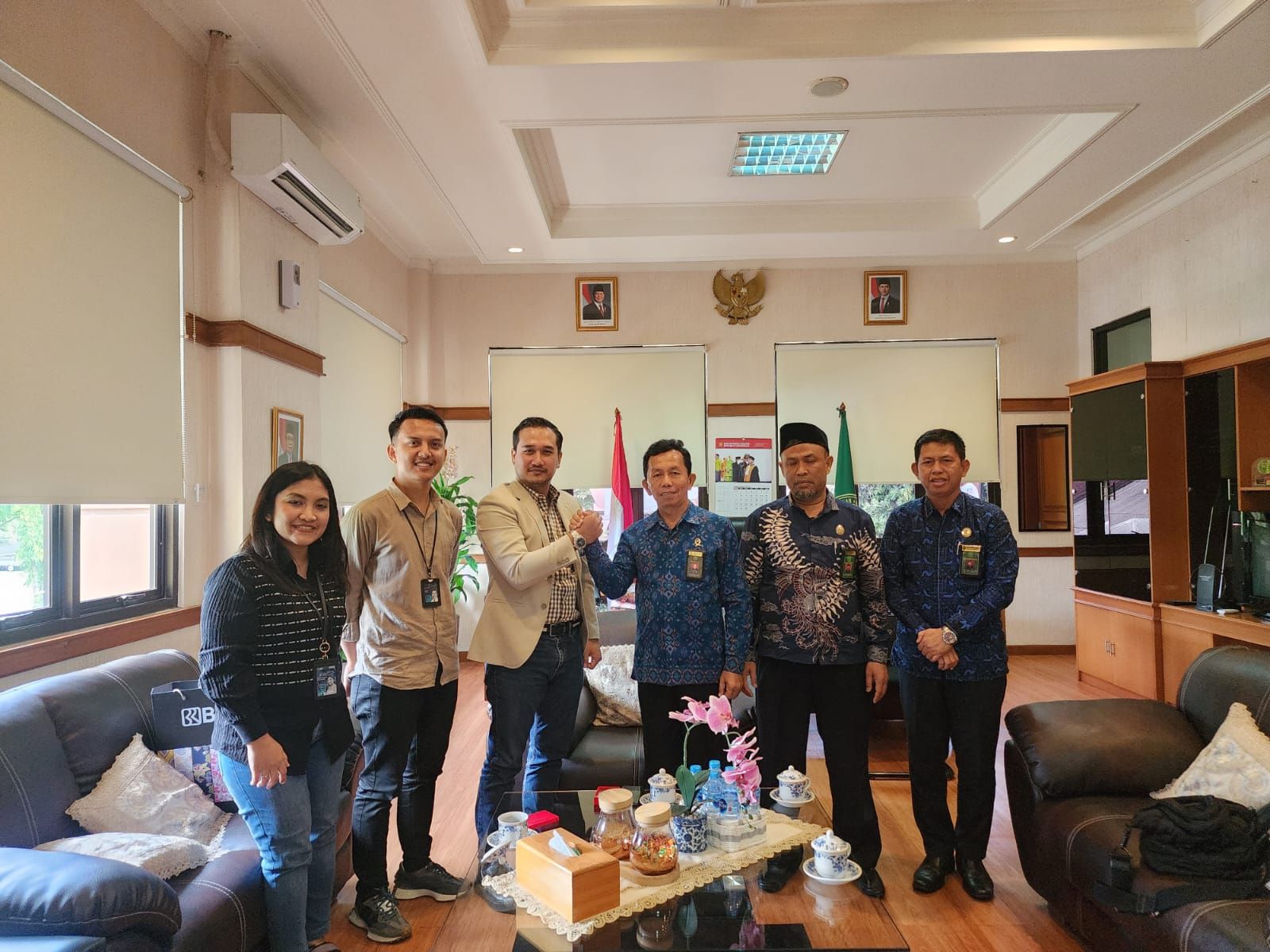 BRI KC Pasar Minggu Sosialisasi Smart Service di PA Jaksel <b>(dok bri)</b>