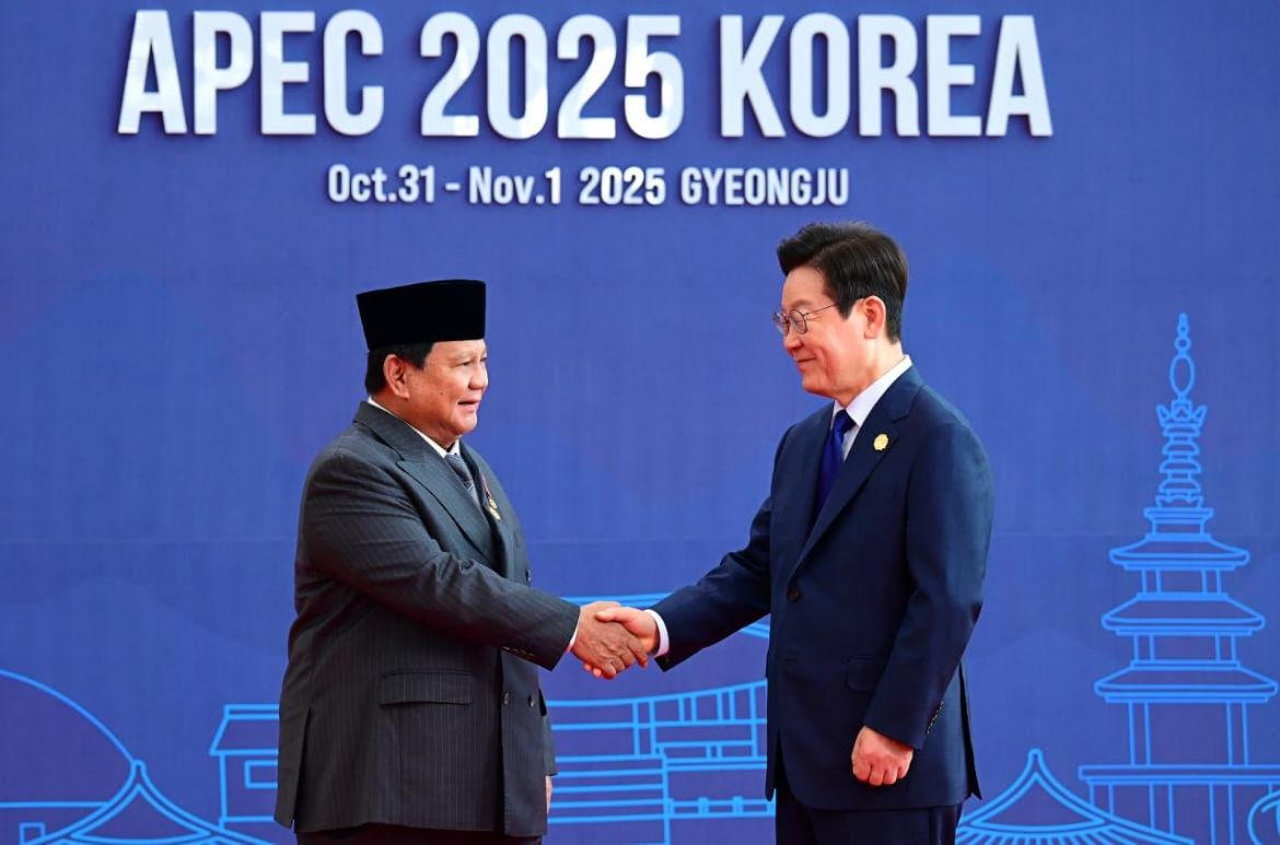 Prabowo Hadiri KTT APEC 2025 di Gyeongju Korea Selatan <b>(Sekretariat Presiden)</b>