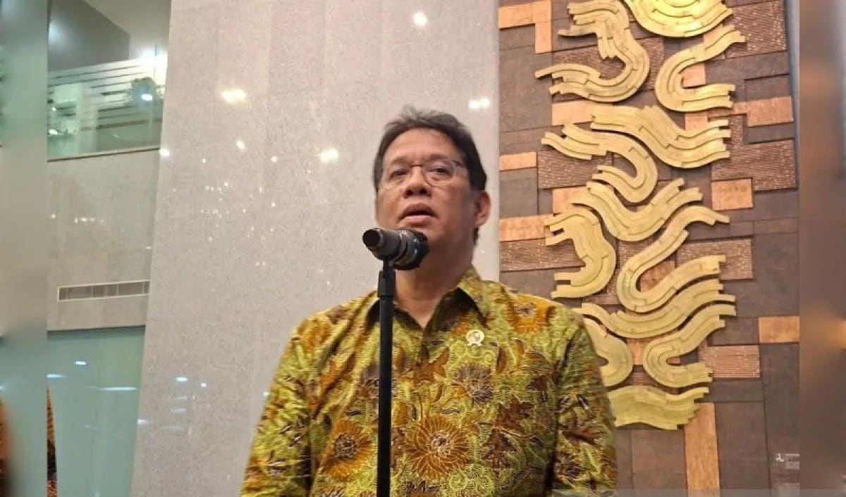 Menteri Keuangan (Menkeu) Purbaya Yudhi Sadewa menjawab pertanyaan awak media di Jakarta. (ANTARA/Aji Cakti) <b>(Antara)</b>