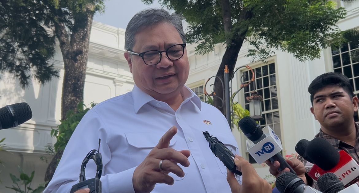 Menko Bidang Perekonomian Airlangg Hartarto <b>(NTVnews.id)</b>