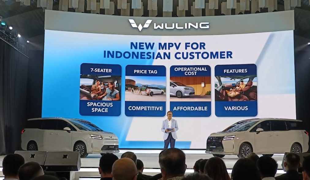 Wuling Darion resmi diluncurkan, Rabu (5/11/2025). (Foto: Adiantoro/NTV)
