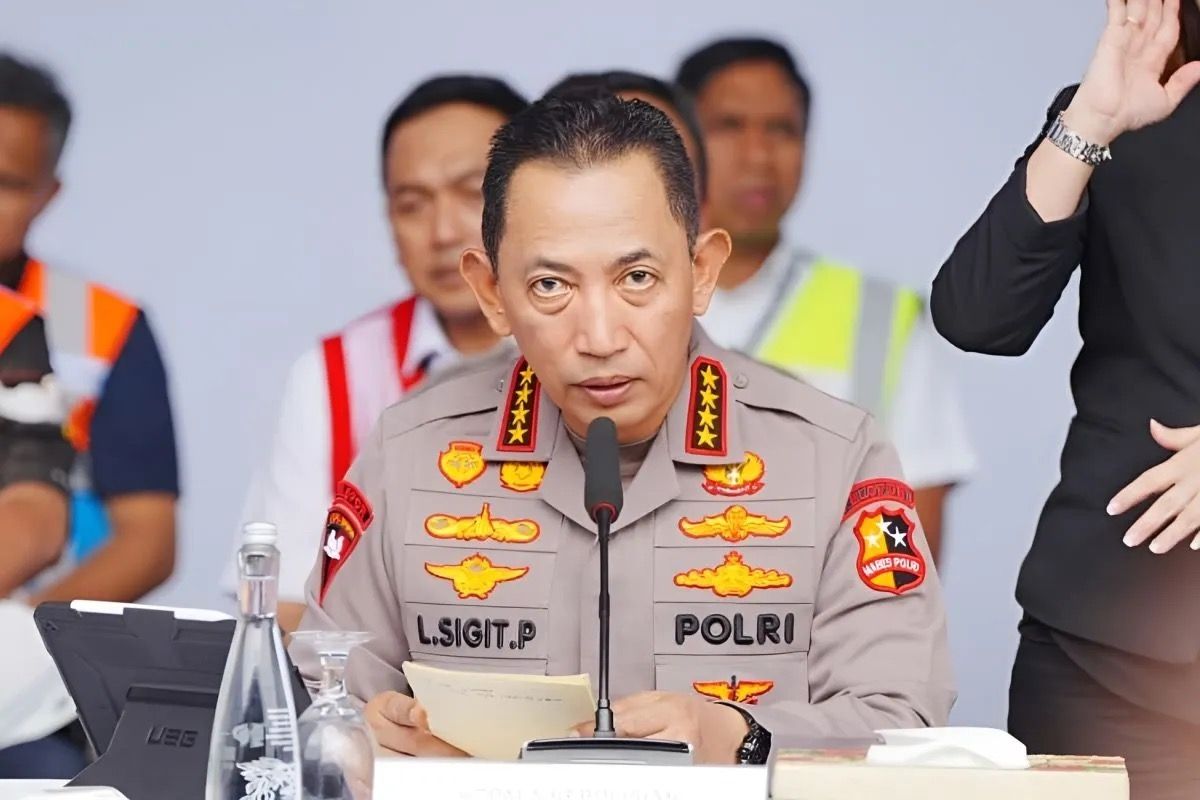 Kapolri Jenderal Pol. Listyo Sigit Prabowo. <b>(Antara)</b>