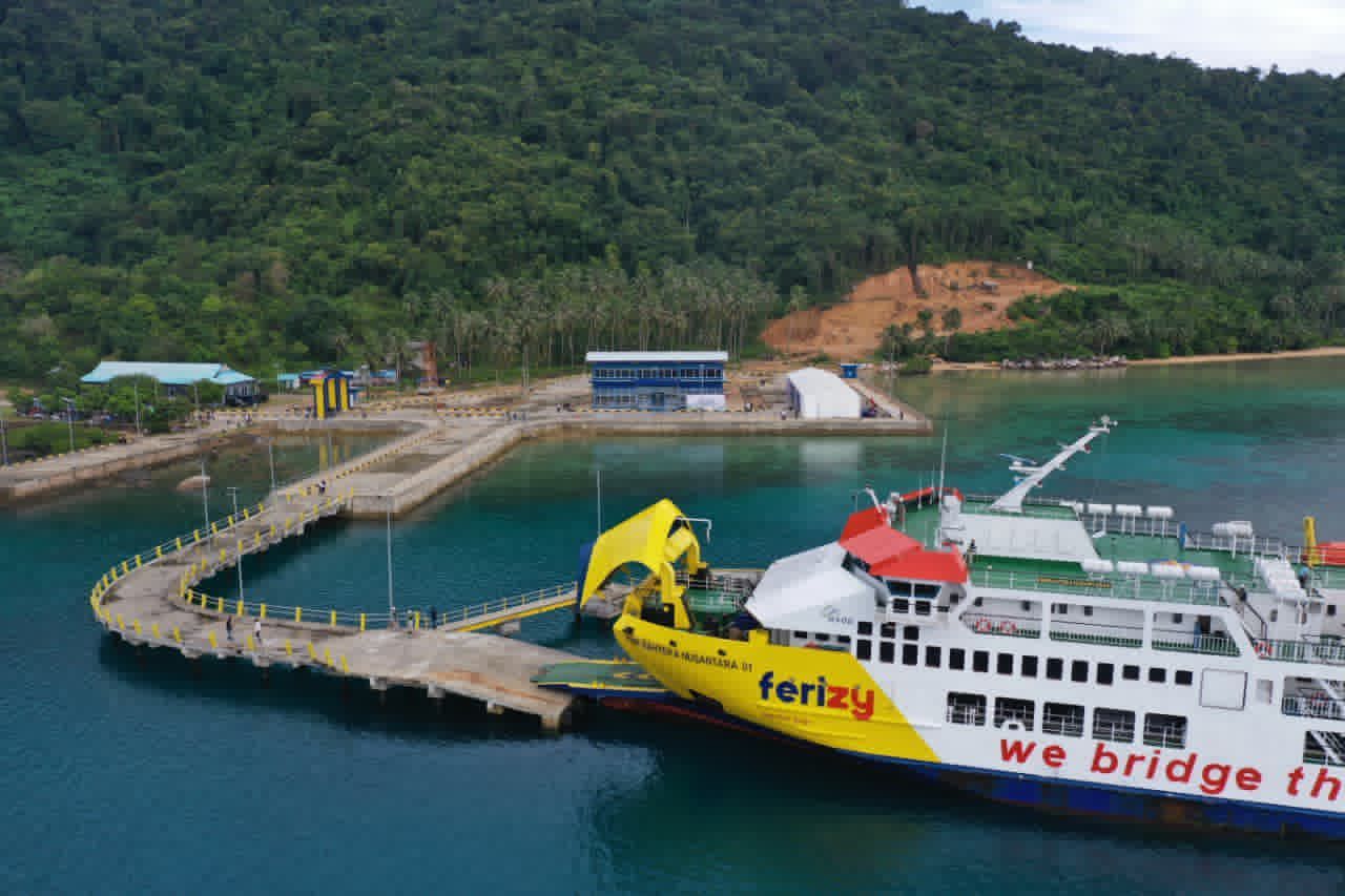 Pelabuhan Penyeberangan di Kepulauan Anambas <b>(Kemenkoinfra/ ntvnews.id)</b>