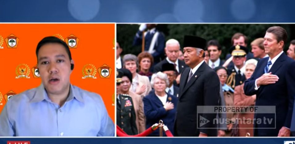 Wakil Ketua Komisi I DPR RI Dave Laksono merespons terkait gelar pahlawan untuk Presiden ke-2 RI Soeharto 