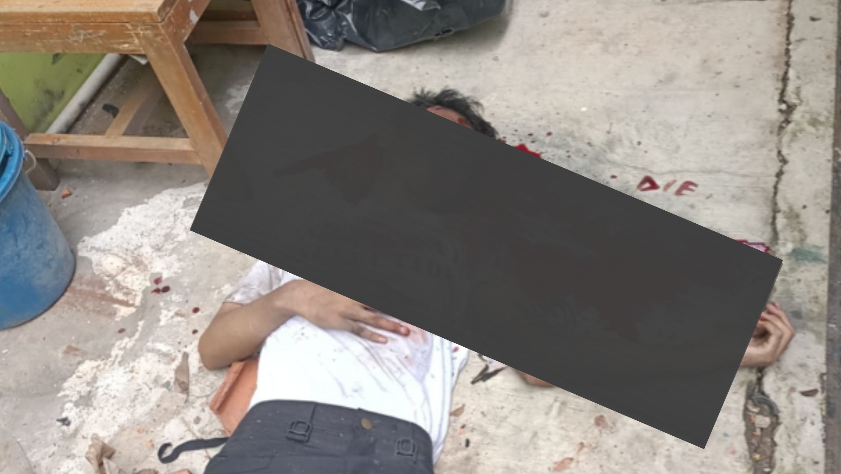 Korban Berdarah di Ledakan SMAN 72 Jakarta <b>(Dok. Istimewa)</b>