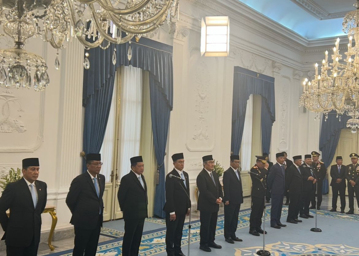 Prabowo Subianto Lantik Anggota Komite Reformasi Polri <b>(NTVnews.id)</b>