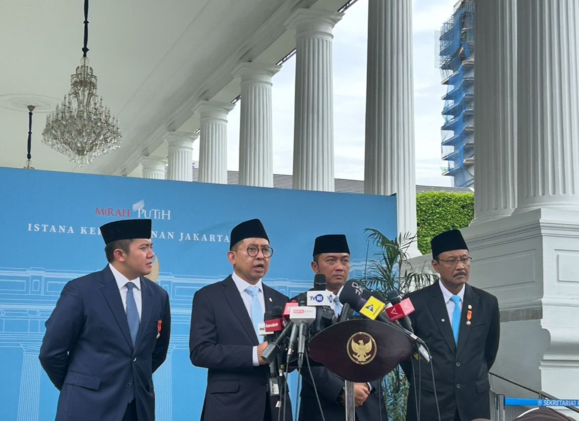 Menteri Kebudayaan sekaligus Ketua Dewan Gelar, Tanda Jasa, dan Tanda Kehormatan (GTK) Fadli Zon <b>(NTVnews.id)</b>