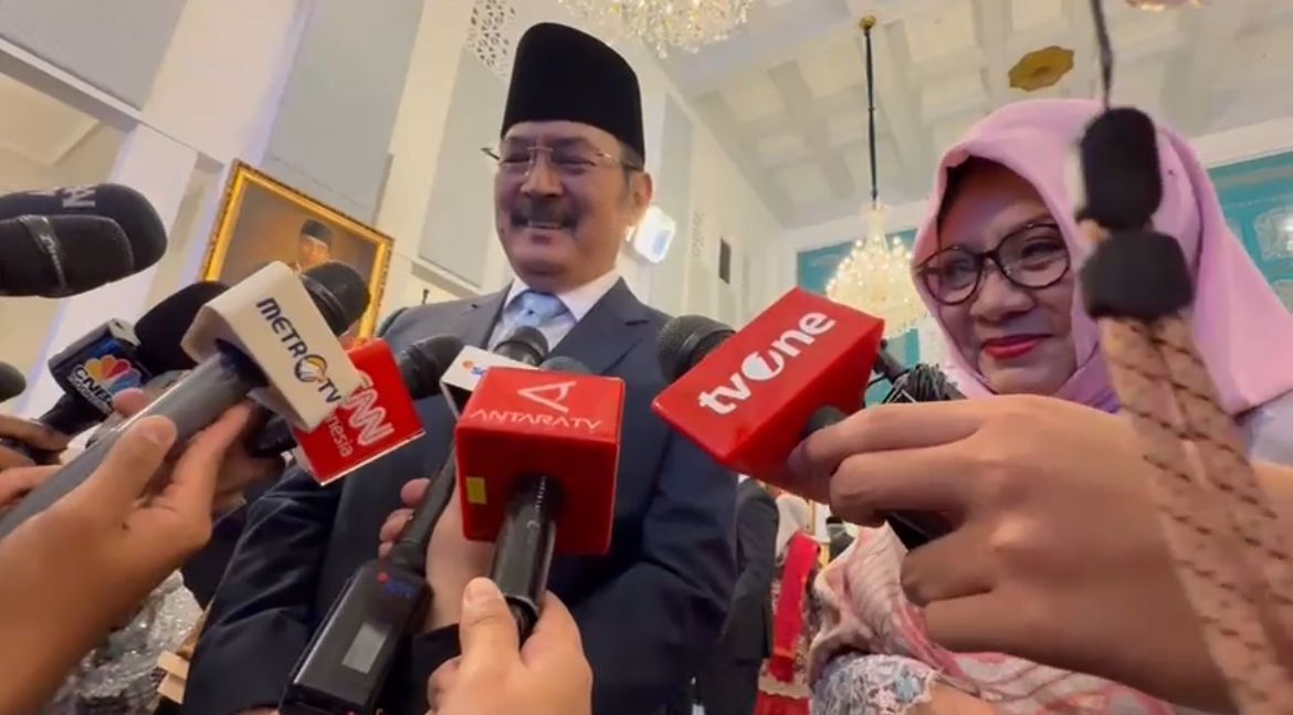 Putra ke-3 Bambang Tri Soeharto dan Putri Pertama Soeharto Tutut <b>(NTVnews.id)</b>