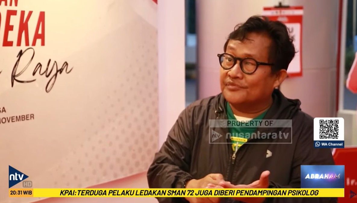 Sejarawan Erwien Kusuma dalam program 