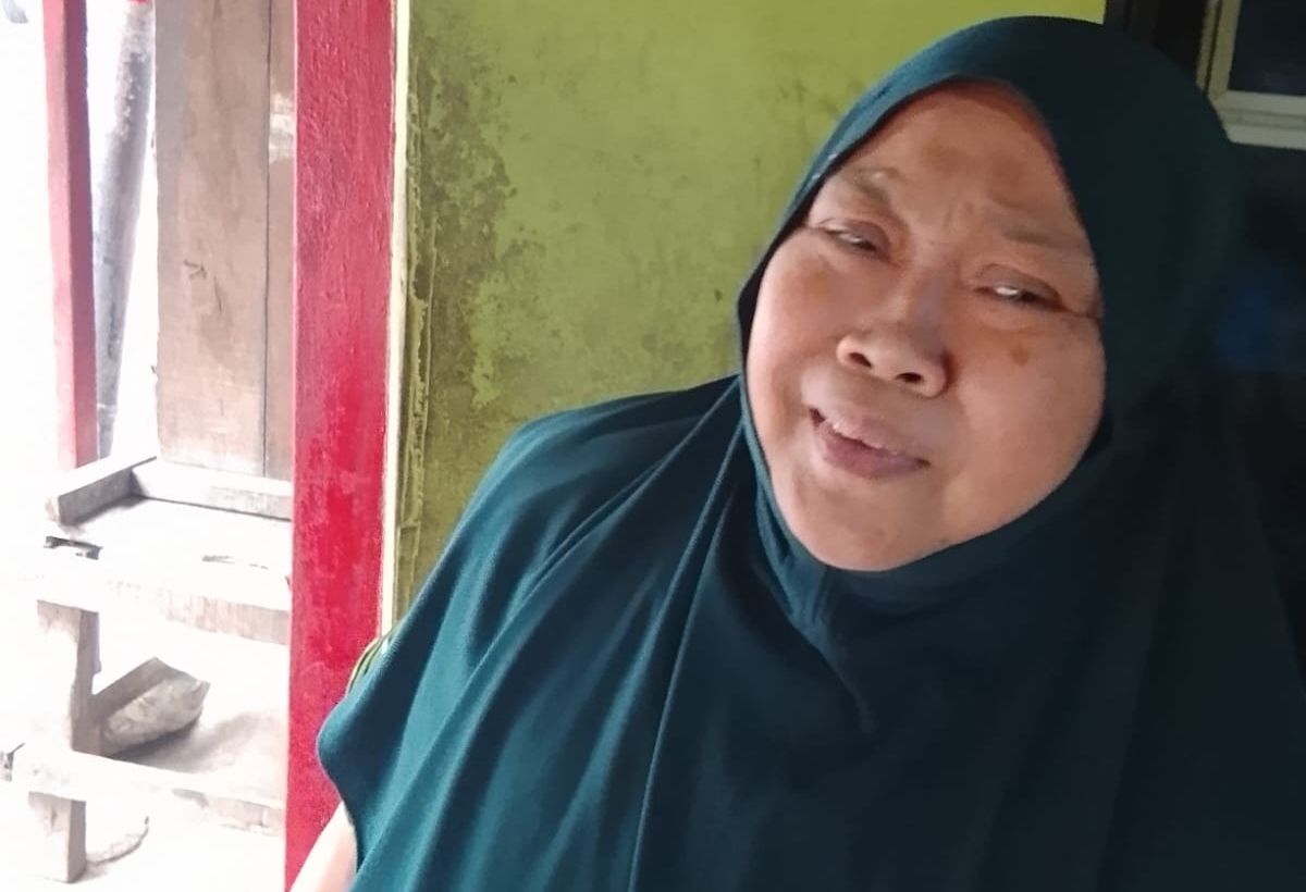 Nuraini, warga Cakung Barat. 