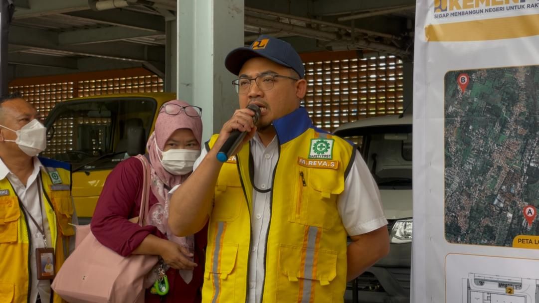 Kepala Balai Penataan Bangunan, Prasarana, dan Kawasan Jawa Barat, Kementerian PU Muhammad Reva <b>(Ntvnews.id-Muslimin Trisyuliono)</b>