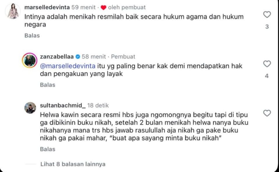Pengakuan adik Helwa Bachmid soal ditipu buku nikah oleh Habib Bahar <b>(Instagram)</b>