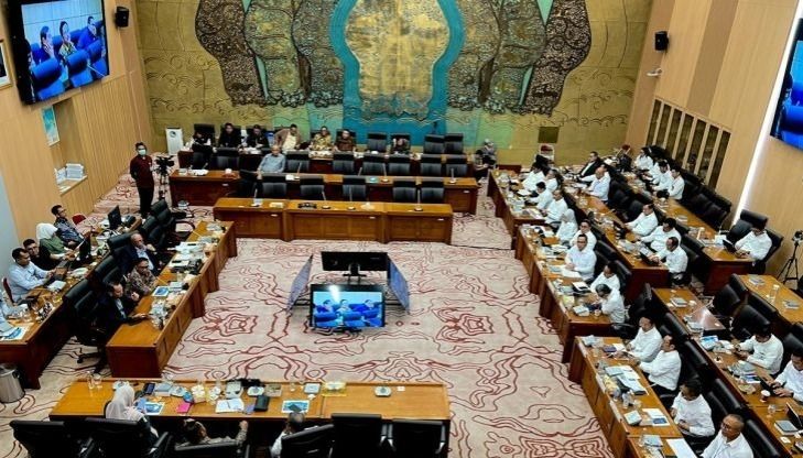 Suasana rapat kerja antara PT Pertamina dengan Komisi XII DPR RI di Jakarta, Senin, 17 November 2025. ANTARA/Harianto <b>(Antara)</b>