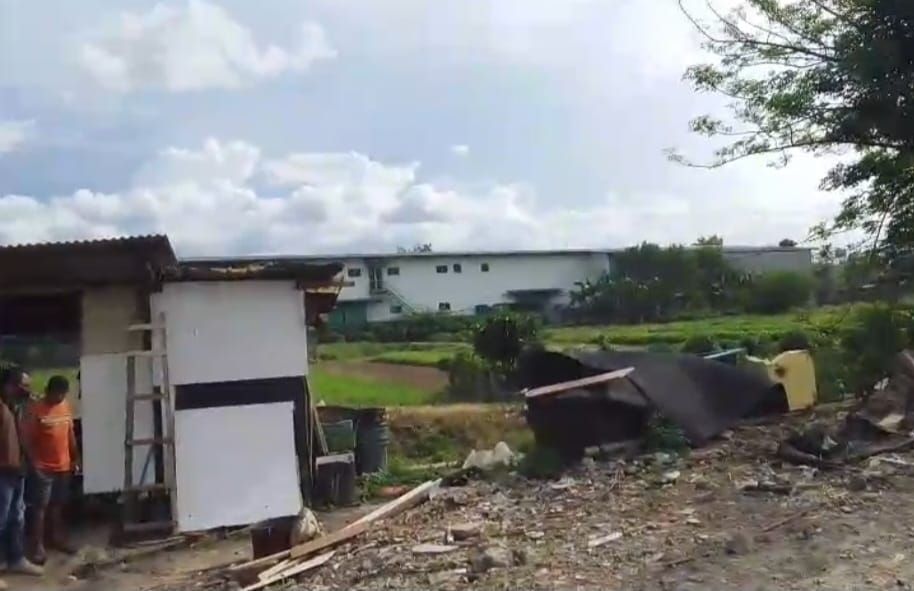 Kawasan yang nantinya akan dibangun embung di Cakung Barat. 