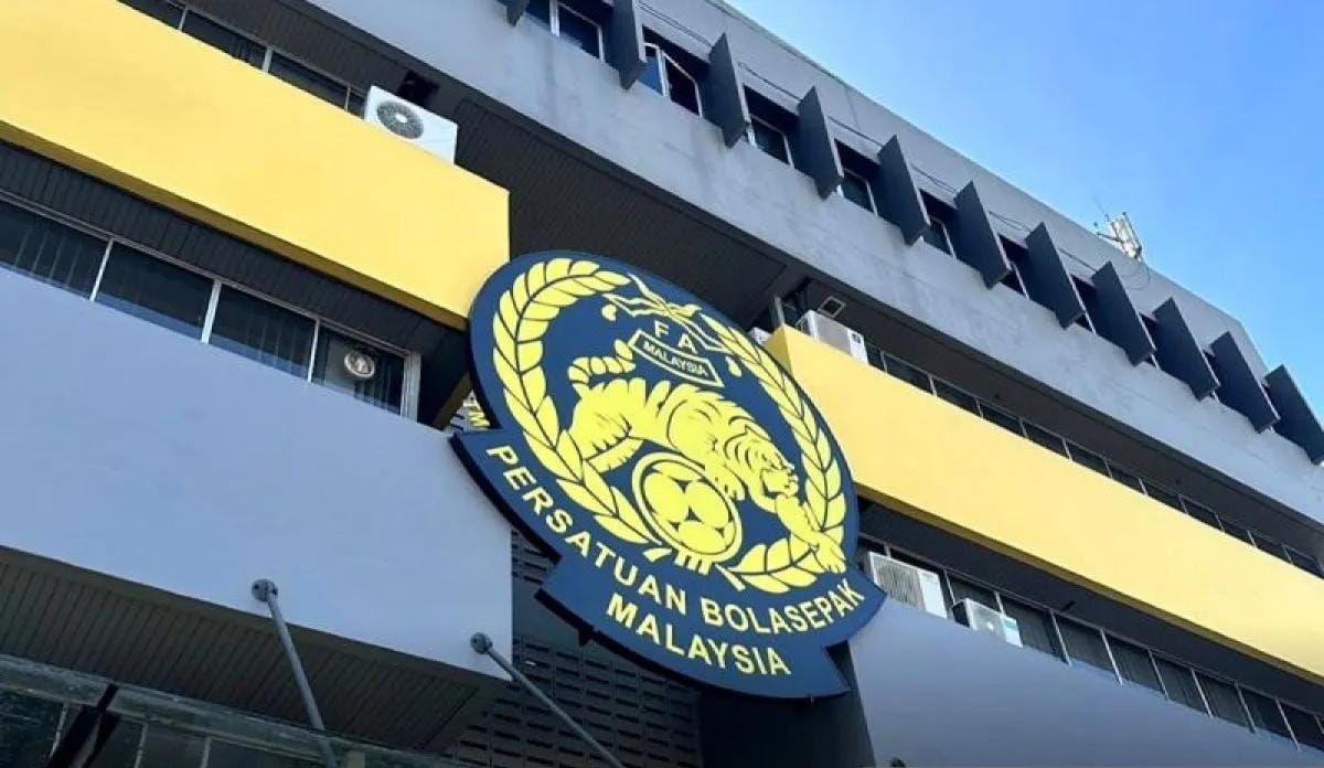 Logo Federasi Sepak Bola Malaysia (FAM). ANTARA/Handout/am. <b>(Antara)</b>