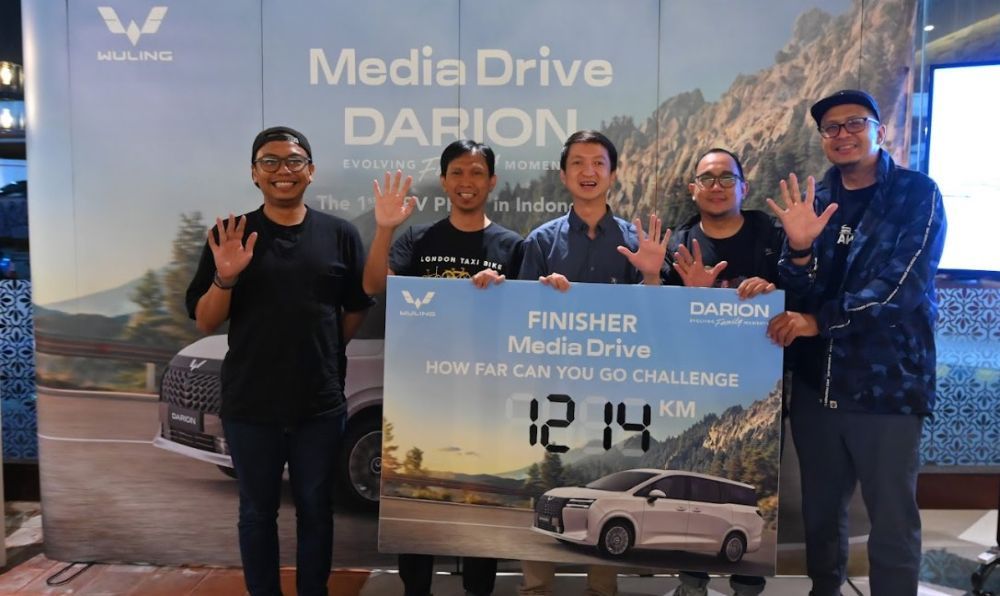 Petualangan 1.214 km bersama Wuling Darion PHEV. (Foto: Istimewa/Wuling Motors) 