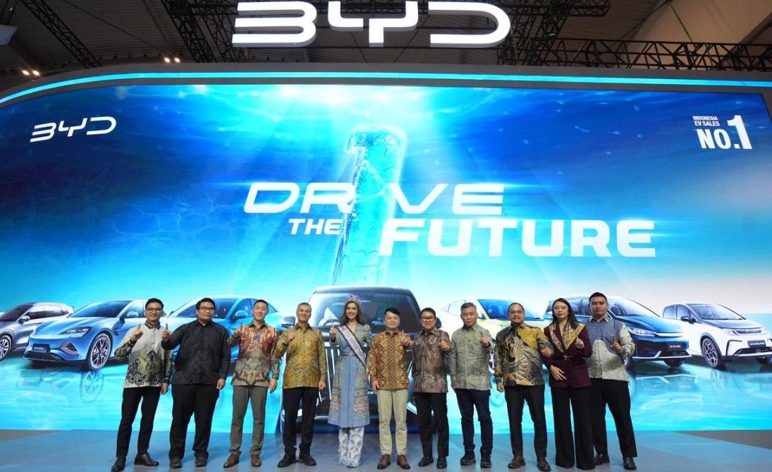 PT BYD Motor Indonesia kembali hadir di Gaikindo Jakarta Auto Week (GJAW) 2025 di ICE BSD, Hall 10, pada 21-30 November 2025.&nbsp;(Foto: Istimewa)