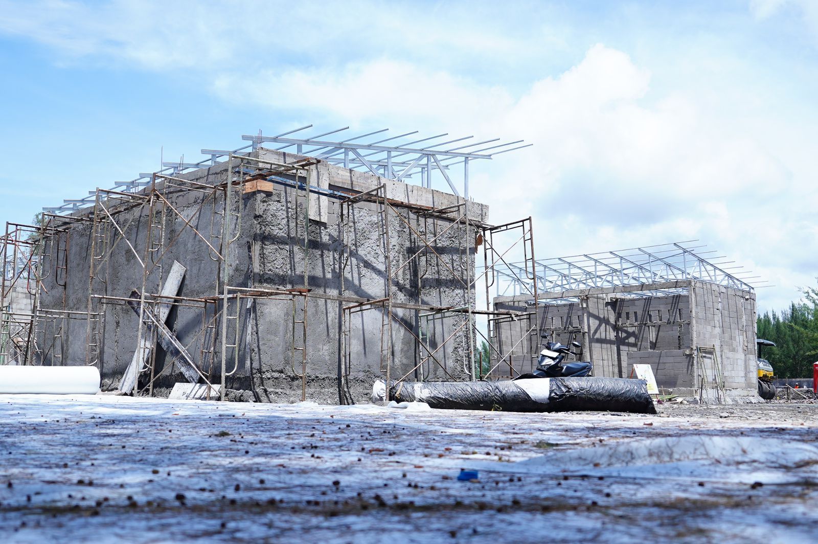 Nelayan di Pantai Baru dan Pantai Kuwaru, Desa Poncosari, Srandakan, Bantul, Daerah Istimewa Yogyakarta (DIY), begitu antusias menanti rampungnya pembangunan Kampung Nelayan Merah Putih (KNMP) <b>(Istimewa)</b>