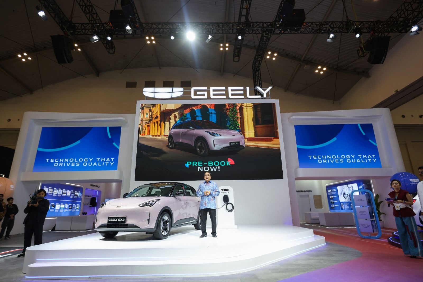 Geely Auto Indonesia resmi mengumumkan harga resmi pre-book untuk Geely EX2 <b>(Dok.Ntvnews.id)</b>