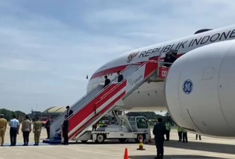 Wakil Presiden RI Gibran Rakabuming kembali ke Indonesia pada Senin setelah menyelesaikan rangkaian kunjungan kerjanya di Afrika Selatan dalam rangka menghadiri Konferensi Tingkat Tinggi (KTT) G20 di Johannesburg. <b>(Istimewa)</b>