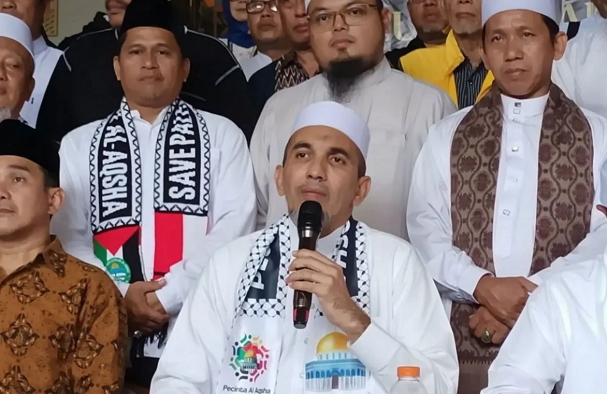 Ketua Steering Committee (SC) Ahmad Shobri Lubis memberikan keterangan pers di kawasan Jakarta Timur, Minggu, 23 November 2025. ANTARA/HO-Dokumentasi pribadi. <b>(Antara)</b>